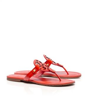 Tory Burch shoes - patent LEATHER MILLER SANDAL - Flame red.jpg
